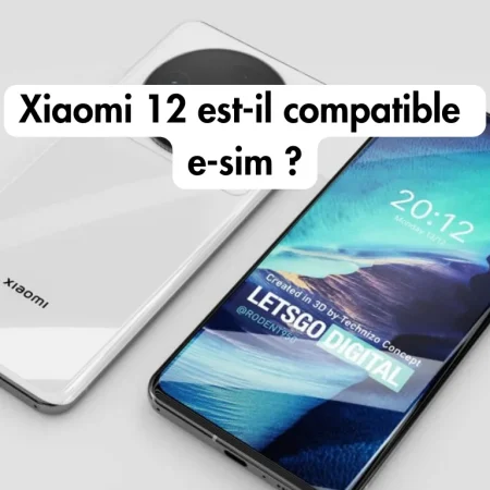 Is Xiaomi 12 compatible with eSIM? The answer